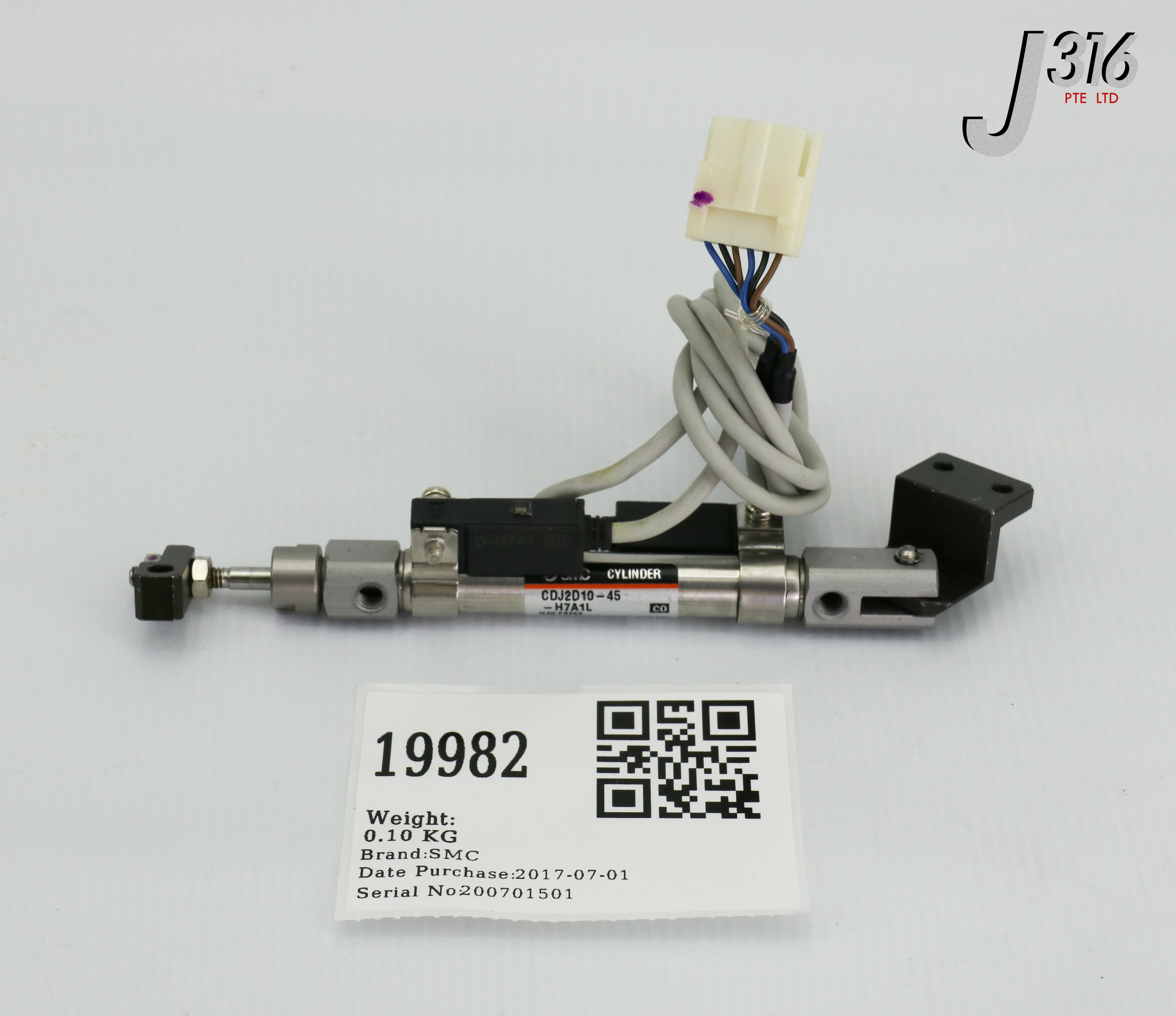 19982 SMC AIR CYLINDER CDJ2D10-45-H7A1L | eBay UK